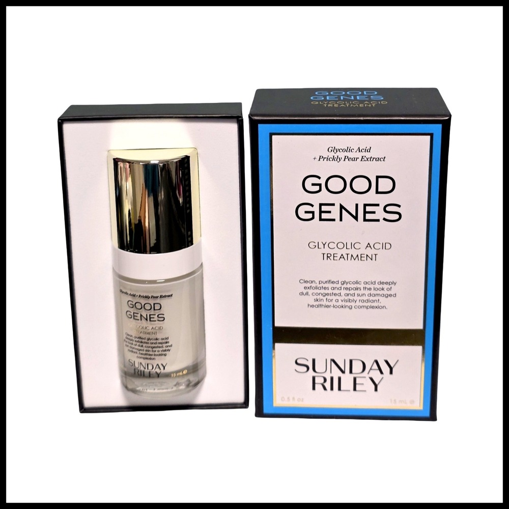 Sunday Riley Good Genes Glycolic Acid Treatment 0.5oz 15ml New in Box